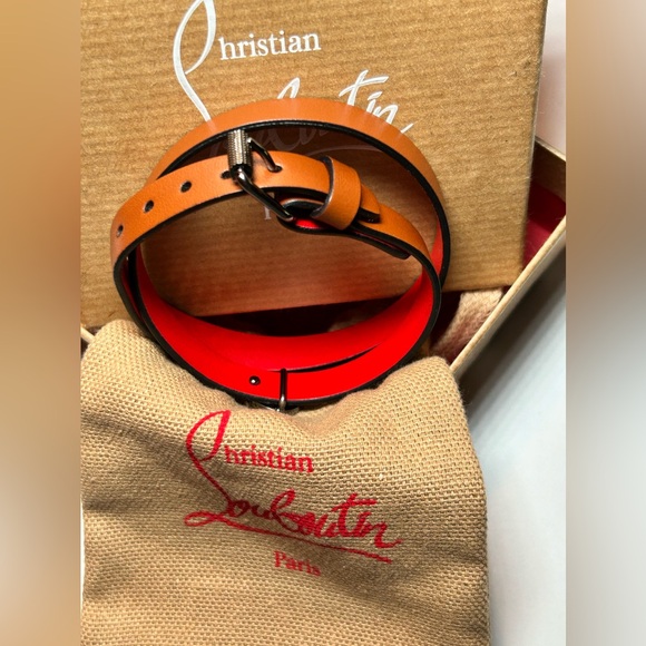 Louboutin Loubilinks Logo Double Wrap Bracelet - Picture 2 of 4